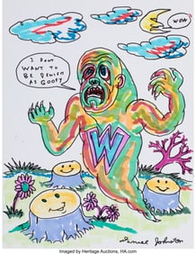 42203&colon; Daniel Johnston &lpar;b&period; 1961&rpar; I Don't Want to be Den