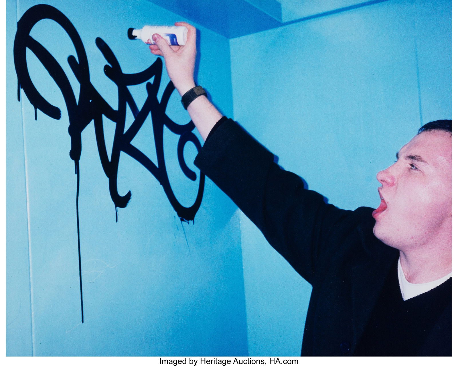 Barry McGee (b. 1966) Untitled (Ryze), 2007 C-pr: Barry McGee (b. 1966) Untitled (Ryze), 2007 C-print 16 x 20 inches (40.6 x 50.8 cm) (sheet) Ed. 192/200 Signed and numbere