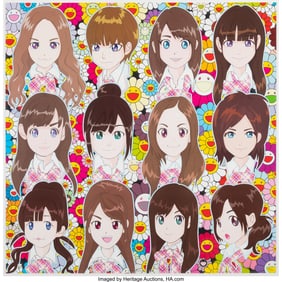 42246&colon; Takashi Murakami &lpar;b&period; 1962&rpar; Surprise&comma; 2009 Offset