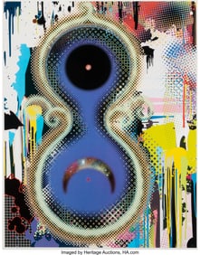 42247&colon; Takashi Murakami &lpar;b&period; 1962&rpar; Genome No&period; 10&Hat;7x2&Hat;122