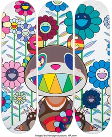 42264&colon; Takashi Murakami X ComplexCon Eden &lpar;triptych&rpar;&comma; 2