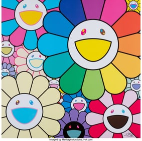 42269&colon; Takashi Murakami &lpar;b&period; 1962&rpar; Lots of Flowers&comma; 2024