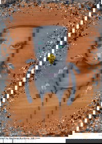 42272&colon; My Dog Sighs &lpar;20th Century&rpar; Hand Finished Wooden