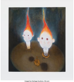 42280&colon; Otani Workshop &lpar;20th Century&rpar; Candle Brother and