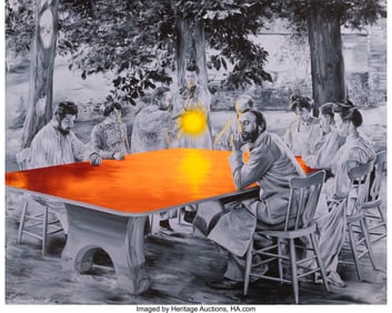 42306&colon; Paco Pomet &lpar;b&period; 1970&rpar; The Last Evening&comma; 2019 Gicl