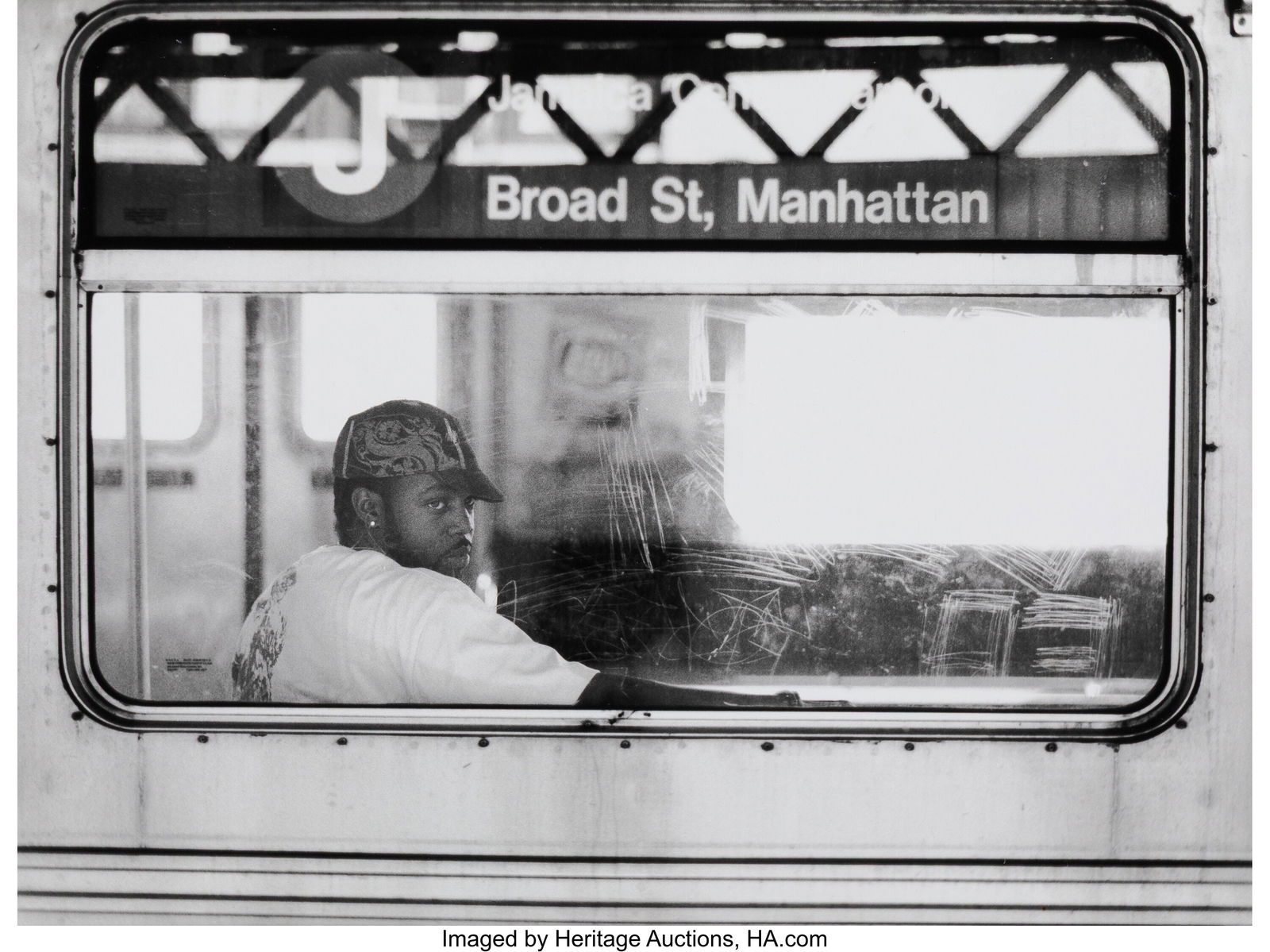 Mike Schreiber (20th Century) Untitled (Dwele) A: Mike Schreiber (20th Century) Untitled (Dwele) Archival pigment print in colors on wove paper 11 x 14 inches (27.9 x 35.6 cm) (sheet) Signed in in