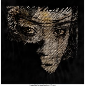 42331&colon; Snik &lpar;20th Century&rpar; Untitled Stencil Laser cut c