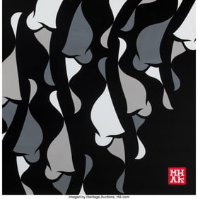 42351&colon; MHAK &lpar;b&period; 1981&rpar; Work Acrylic on panel 31-1&sol;2 x 31