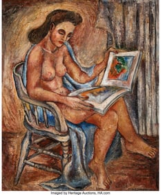 75029: Mildred Norris Compton (American, 1912-1976) Sea