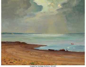 75036: Olin Travis (American, 1888-1975) Texoma, 1956 O