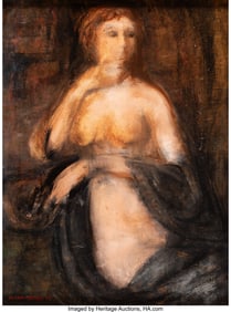 75045: Dickson Reeder (American, 1912-1970) Standing Nu