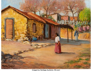 75046: Rolla Sims Taylor (American, 1872-1970) Jacal Br