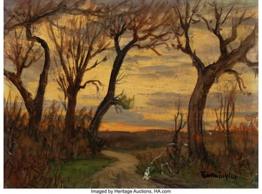 75047: Rolla Sims Taylor (American, 1872-1970) Evening,