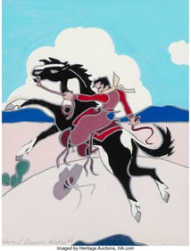 75061: Edward Dawson-Watson (American, 1893-1978) Bronc