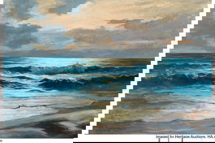 75065: Ulrich Fisher (American, 1887-1970) Breaking Wav