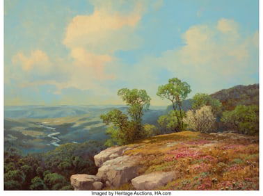 75073: A.D. Greer (American, 1904-1998) Outlook in Bloo