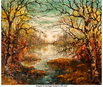 75075: Jessie Palmer (American, 1882-1956) Untitled Oil