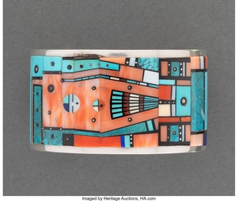 70014: A Navajo Bracelet   Ervin P. Tsosie c. 1990  sta