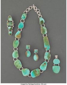 70034: Four Southwest Jewelry Items  c. 2010  including