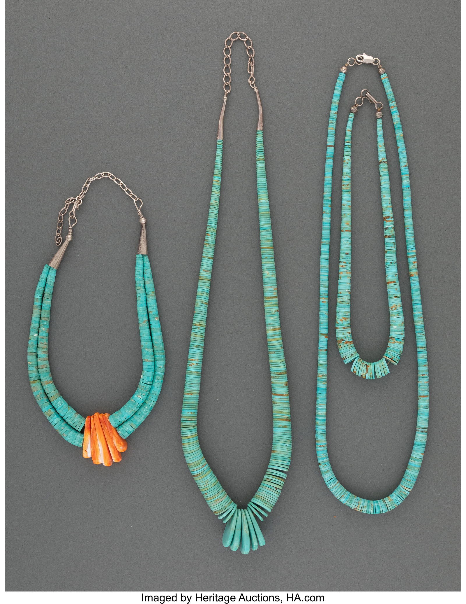 Four Santo Domingo Necklaces  c. 1990 - 2010  tu (1 of 1)