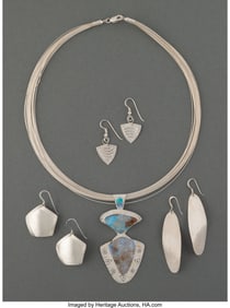 70045: Four Southwest Jewelry Items  c. 2010  including