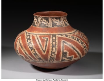70066: A Tonto / Gila Polychrome Storage Jar  c. 1300 -