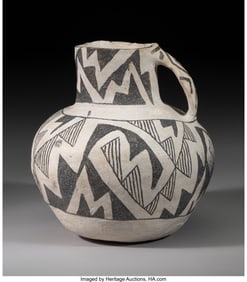 70073: An Anasazi Black-on-White Pitcher  c. 1150 - 135