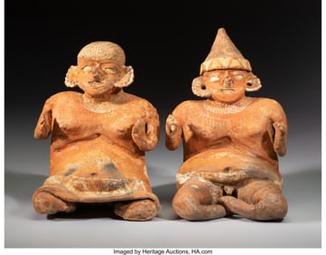 70206: An Ixtlan del Rio Pair  Nayarit, West Mexico, c.