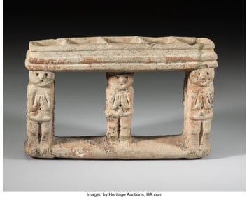70207: A Rare Colima Temple Model  West Mexico, Post-Cl