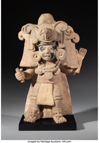 70217: A Remojadas Ceremonial Figure  Veracruz, Mexico,