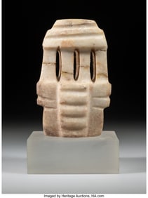 70218: A Mezcala Temple Model  Guerrero, Mexico, c. 300