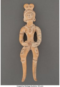 70229: A Huastec Ballplayer (Pelotero) Figure  Northeas