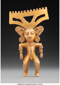 70256: A Large and Superb International Style Gold Figu