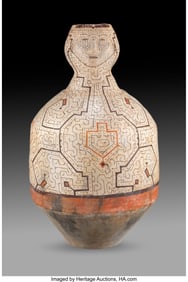 70289: A Large Shipibo-Conibo Painted Jar  Upper Ucayal