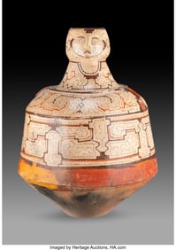 70290: A Large Shipibo-Conibo Painted Jar  Upper Ucayal