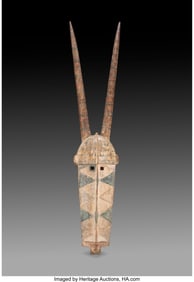 70291: A Bobo Molo Helmet Mask  Kurumani region, Burkin