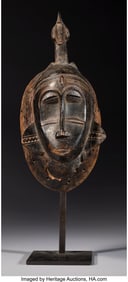 70295: A Senufo Kpelie Mask  Cote d'Ivoire/Mali/Burkina