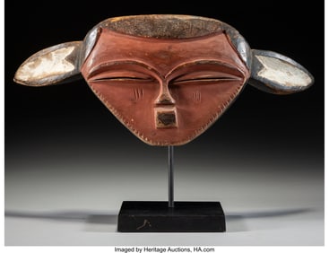 70303: A Pende Panya Ngombe Mask  Democratic Republic o