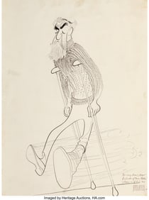18001&colon; Al Hirschfeld &lpar;American&comma; 1903-2003&rpar; Hirschfeld o