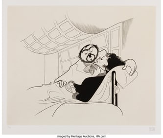 18019: Al Hirschfeld (American, 1903-2003) La Boheme, L