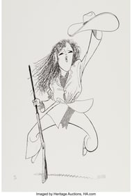 18034: Al Hirschfeld (American, 1903-2003) Annie Get Yo
