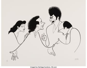18078: Al Hirschfeld (American, 1903-2003) Seinfeld 199