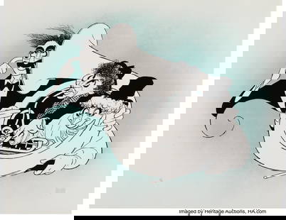 18117: Al Hirschfeld (American, 1903-2003) Comedians Su: Al Hirschfeld (American, 1903-2003) Comedians Suite (seven works) Lithographs in colors on Arches paper 22 x 17 inches (55.9