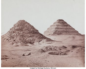 38004&colon; Francis Frith &lpar;British&comma; 1822-1898&rpar; Pyramids of S