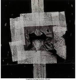 Aaron Siskind (American, 1903-1991) Sicily 279,: Aaron Siskind (American, 1903-1991) Sicily 279, 1984 Gelatin silver print 14-3/4 x 14-1/4 inches (37.5 x 36.2 cm) (image) 16 x 19-1/