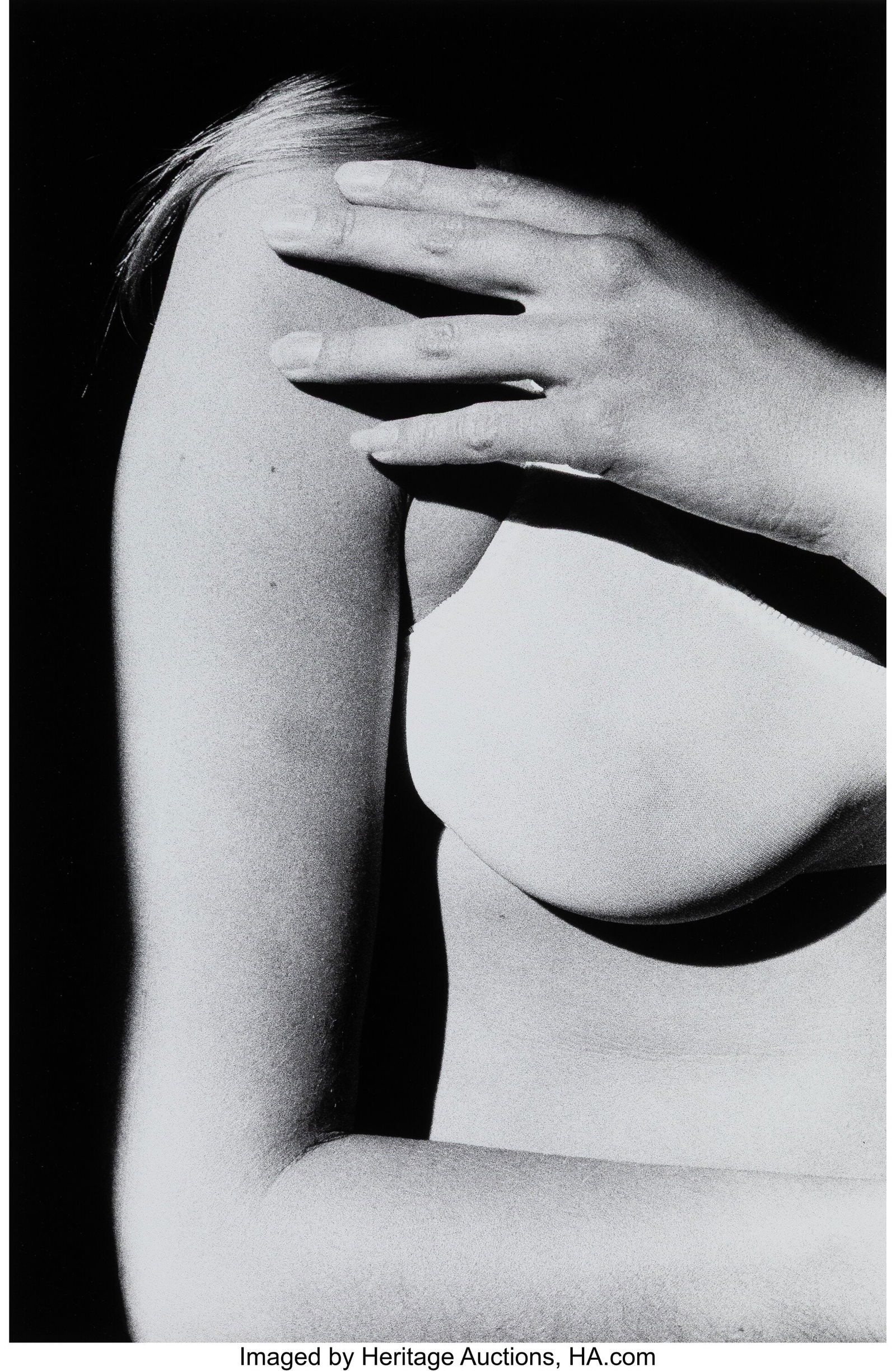 Ralph Gibson (American, b. 1939) Untitled (from: Ralph Gibson (American, b. 1939) Untitled (from In Silk series), 1975 Gelatin silver print 12-1/4 x 8 inches (31.1 x 20.3 cm) (i
