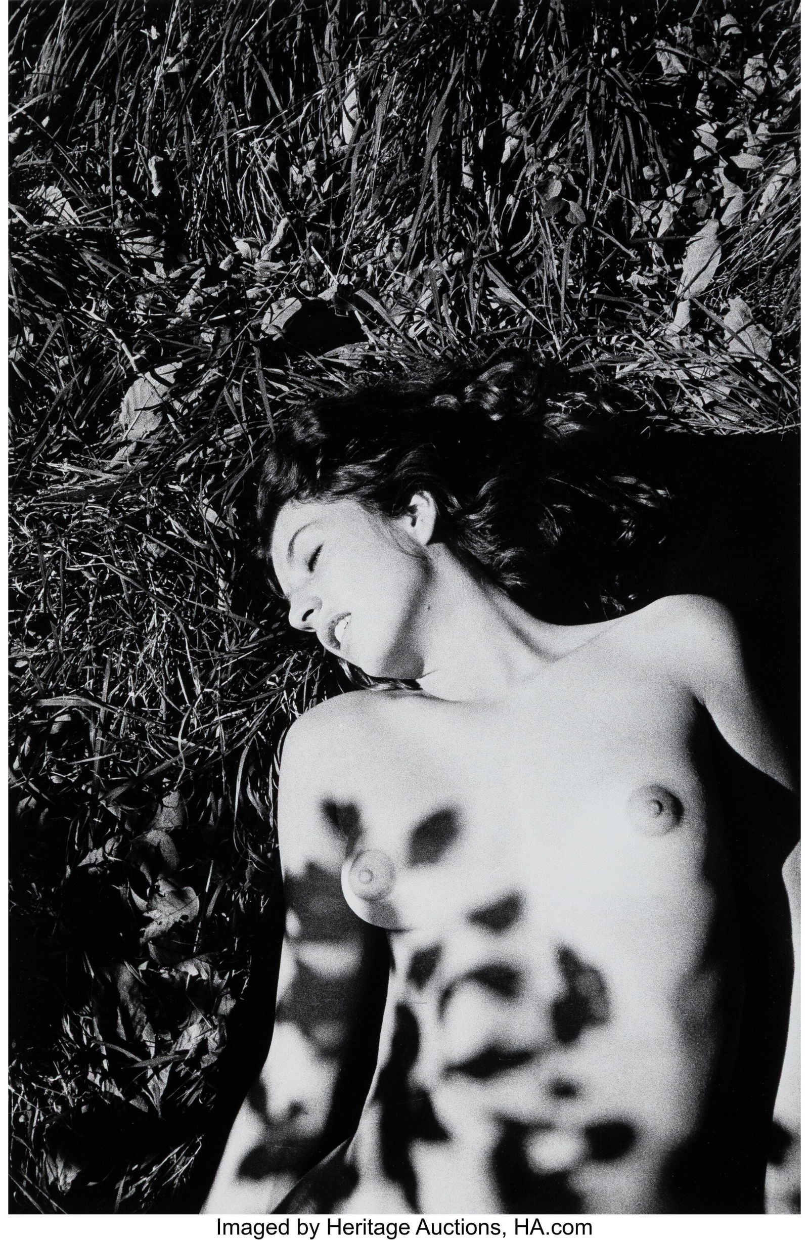 Ralph Gibson (American, b. 1939) Untitled (from: Ralph Gibson (American, b. 1939) Untitled (from In Silk series), 1970 Gelatin silver print 13-1/4 x 8 inches (33.7 x 20.3 cm) (i