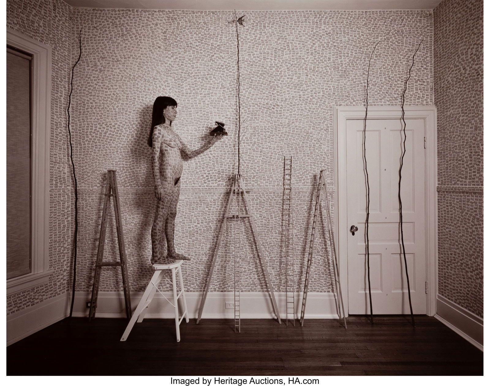 Les Krims (American, b. 1943) Kike Camera, 1979: Les Krims (American, b. 1943) Kike Camera, 1979 Toned gelatin silver print on Agfa paper, printed 1986 15-1/4 x 17-3/4 inches (38.7 x 45.1