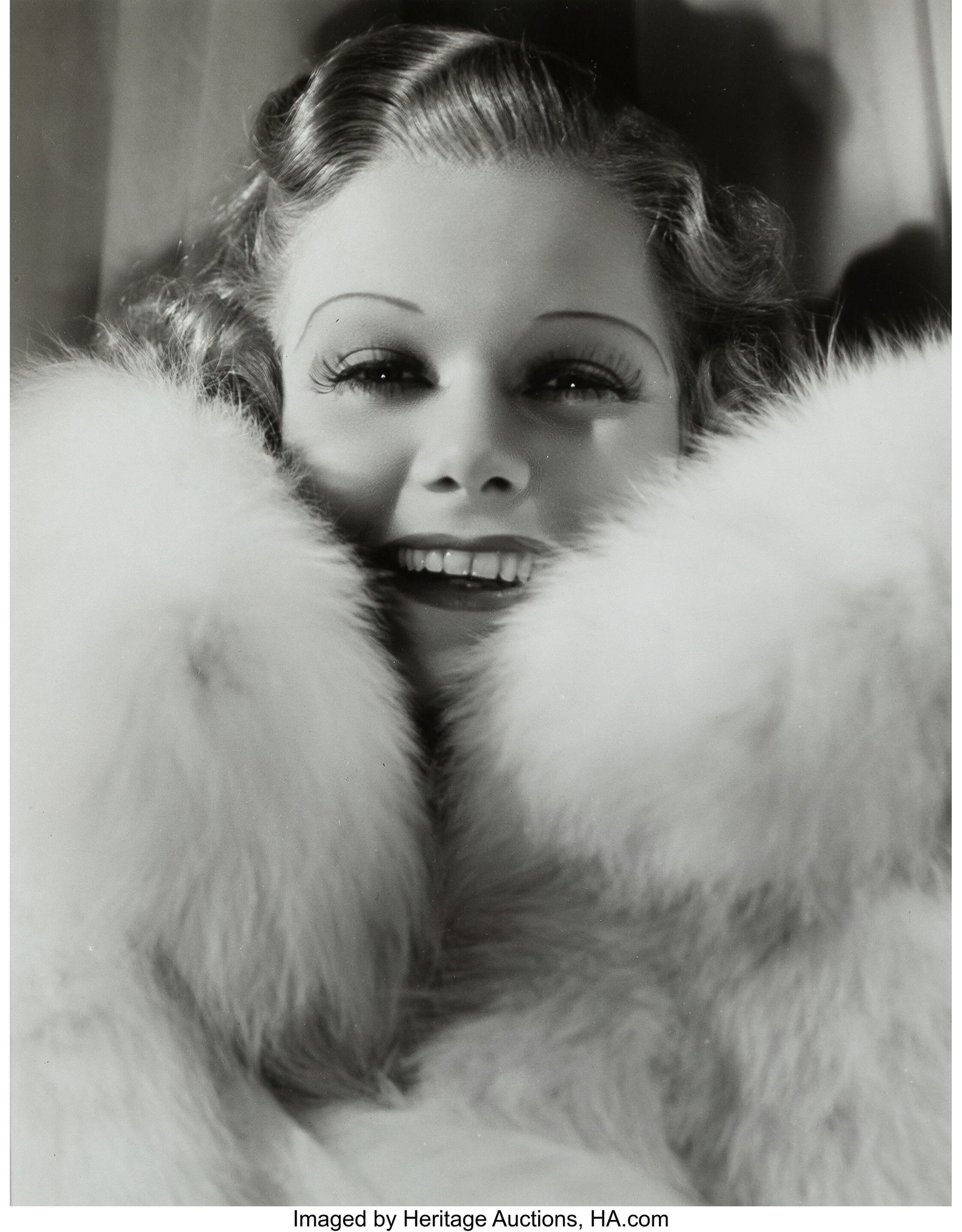 George Hurrell (American, 1904-1992) Jean Harlow: George Hurrell (American, 1904-1992) Jean Harlow, 1936 Gelatin silver print, printed later 9 x 7 inches (22.9 x 17.8 cm) (sight) HID031010