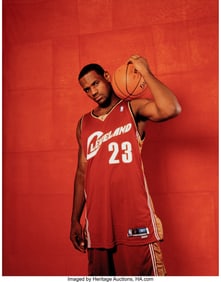 38119&colon; Walter Iooss &lpar;American&comma; b&period; 1943&rpar; LeBron James&comma; C